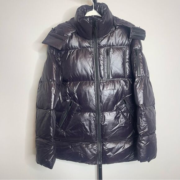 $695 The Kooples  DOWN JACKET PUFFER COAT NWT - Picture 13 of 16